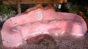 Cob protection and beautification A plaster that protects and beautifies the cob installations at CCAT