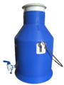 Finished milk jug safe water storage prototype