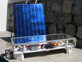 UTC photovoltaic learning station