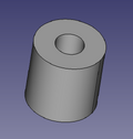 Fig. 2: Growbot Motor Mount Standoff.