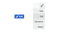To enable the visual editor, click on the pencil icon near the top.