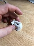 Step 4 roll up cloth of some kind