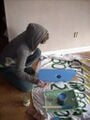 Fig 6: No olvides sellar la tapa con pintura de bajo VOC (Componentes orgánicos volátiles).