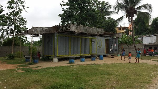 Current Las Malvinas Community Center Shade Structure