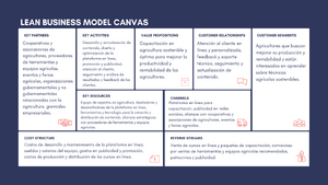 Descripción de actividades claves y canales claves