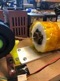 Fig 6: Extruder die close up.