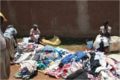 Imported clothing sold in Kenya