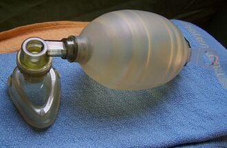 Bag-valve-mask AMBU type