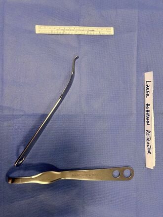 Large Hohmann retractor, second view