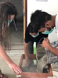 Filtering sand for bio-sand filter