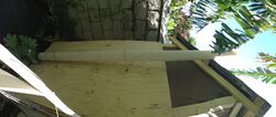 A chimney to allow harmful fumes to escape.