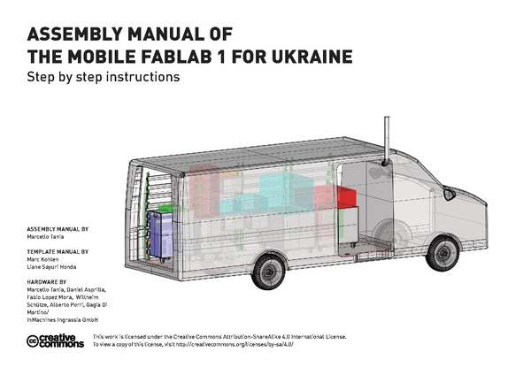 Instrukcja montażu mobilnego Fablabu 04 dla Ukrainy