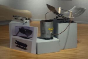 Solar concentrator art exibit.JPG