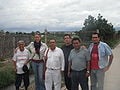 Visita en el 2010 con el equipo del proyecto; integrantes de Water for Humans, UABJO, Appropedia y Consultante Tressie Word