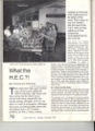 The HEC appeared in this Home Power Magazine article which described how it powered the evening dance at the SEER Fair in 1994.