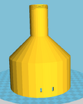 Outside Material Funnel Cone