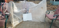 Structure: This prototype us that we would need a solid frame to hold a whiteboard and the vinyl.