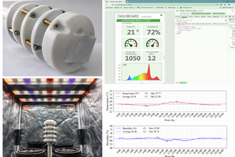 Low-cost embedded system for spectral power distribution reconstruction for controlled environmental agriculture using a multispectral sensor and cloud-based deep learning