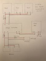 Sketch of solar van system including main components.