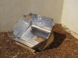 Catch and Cook A solar oven capable of reaching 160°F in 20 minutes
