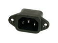 standard 220v AC male connector