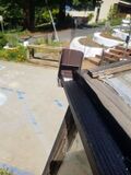 A prototype Jeff created for end piece of gutter system prototype stage