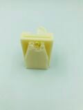 Printed hose holder clip-on with support structures.