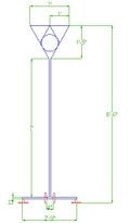 CAD Drawing of the Power Meter