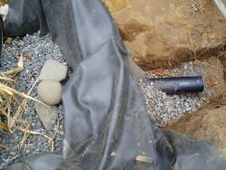 Fig 4: Outlet pipe for future end use