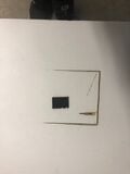 Fig 7: First full cut through a material.