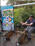 CCAT MEOW 2019 Pedal bike used for Pedaling for power"