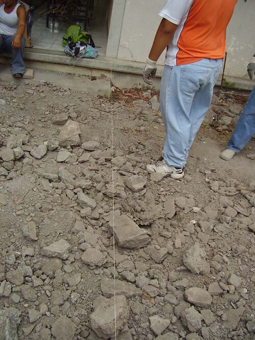 File:Measuring the foundation.jpg