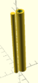 Fig 5: Funnel Holder Poles