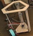 My operational 3-D printer, Rap God!