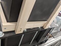 The base attachment for the lid constructed for the Polyvora Shredder Pro