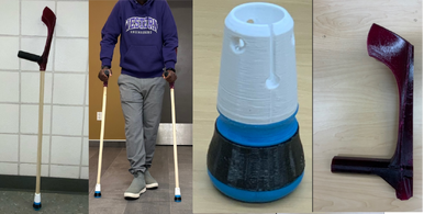 Open-source 3D Printable Forearm Crutch