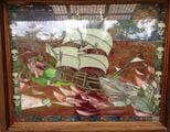 Stained glass art interpretation of a song by Deivis Garcia, from which the Cork got its name.