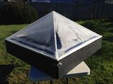 Pyramidal desalinator Futuristic pyrimidal water desalinator