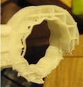 Some of the support material removed.