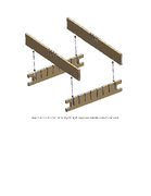 Internal wooden frame assembled