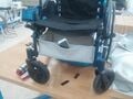 The wheelchair under storage pockets