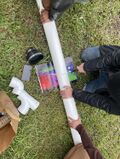 Pvc pipe cuts