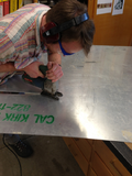 Cut the signs using a jig saw