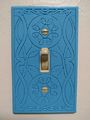 Light Switch Faceplate with Viking Designs