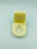 Printed holder of cyclone sampler holder with support structures.