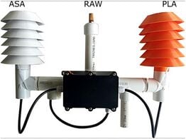 Design and Implementation of 3-D Printed Radiation Shields for Environmental Sensors