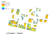 Shading losses in solar photovoltaic potential at the municipal scale