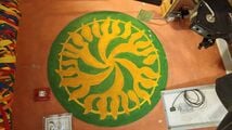 CCAT decal Egg Paint
