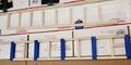 The bottom horizontal member was then glued onto the already glued vertical members.