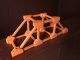 Truss Bridge Builder, Bridge building kit on Amazon $32